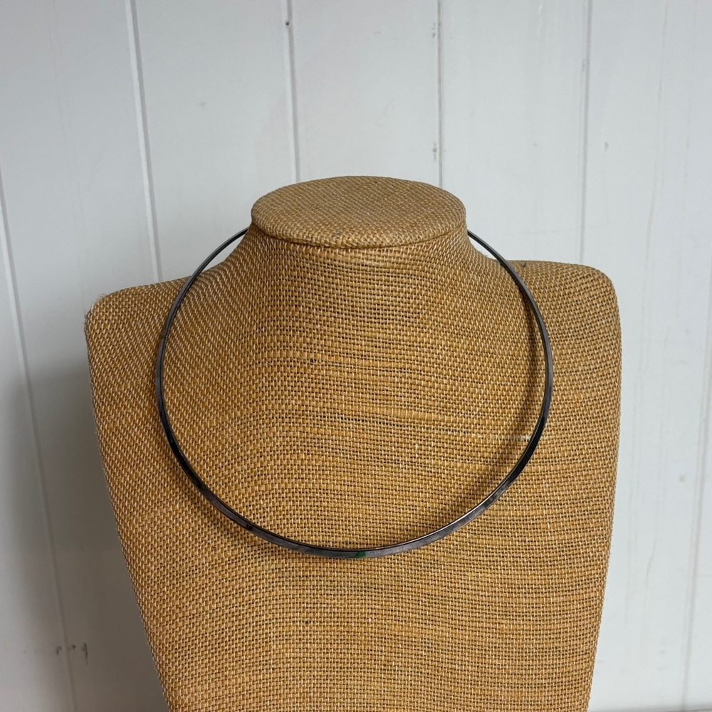 Milor Sterling Choker Cuff Necklace